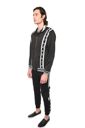 STAR TRACK JACKET - BLACK - ZYARI