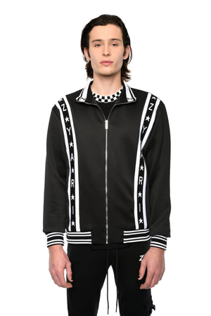 STAR TRACK JACKET - BLACK - ZYARI