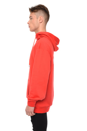 ESSENTIAL HOODIE - RED - ZYARI