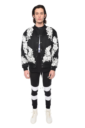 LIMITED EDITION APPLIQUÉ JACKET - BLACK - ZYARI