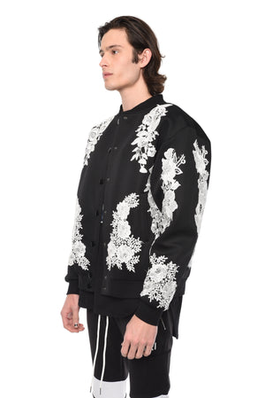 LIMITED EDITION APPLIQUÉ JACKET - BLACK - ZYARI