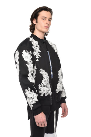 LIMITED EDITION APPLIQUÉ JACKET - BLACK - ZYARI